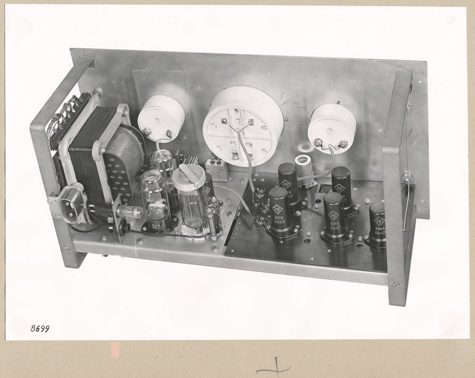 Phasenprüfer 2-10 MHz, Einschub; Foto, 1953 (www.industriesalon.de CC BY-SA)