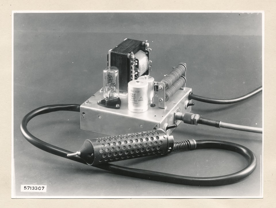 Universal-Testkopf, Gesamtansicht; Foto, 1957 (www.industriesalon.de CC BY-SA)