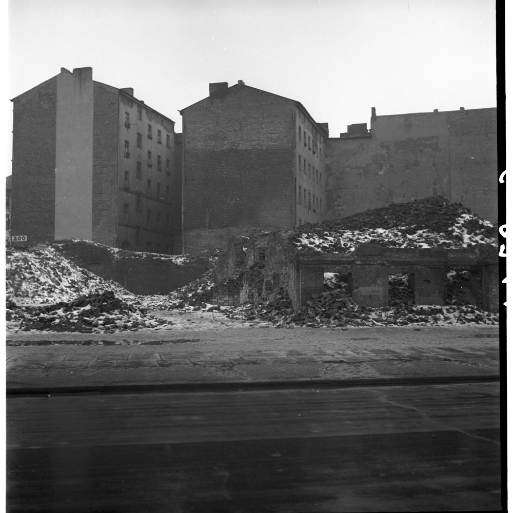 Negativ: Gelände, Bülowstraße 42, 1953 (Museen Tempelhof-Schöneberg/Herwarth Staudt CC BY-NC-SA)