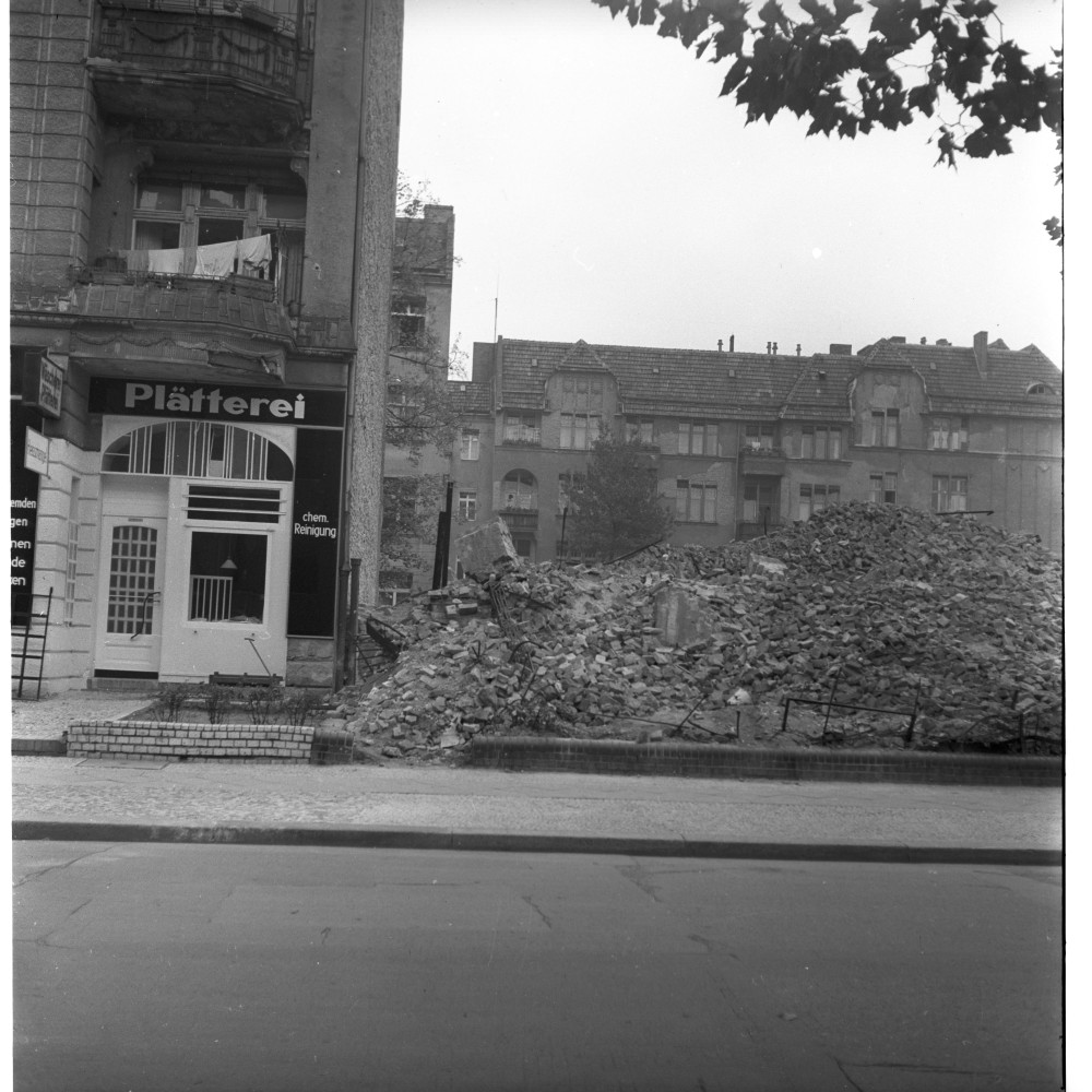 Negativ: Gelände, Cranachstraße 33-34, 1950 (Museen Tempelhof-Schöneberg/Herwarth Staudt CC BY-NC-SA)