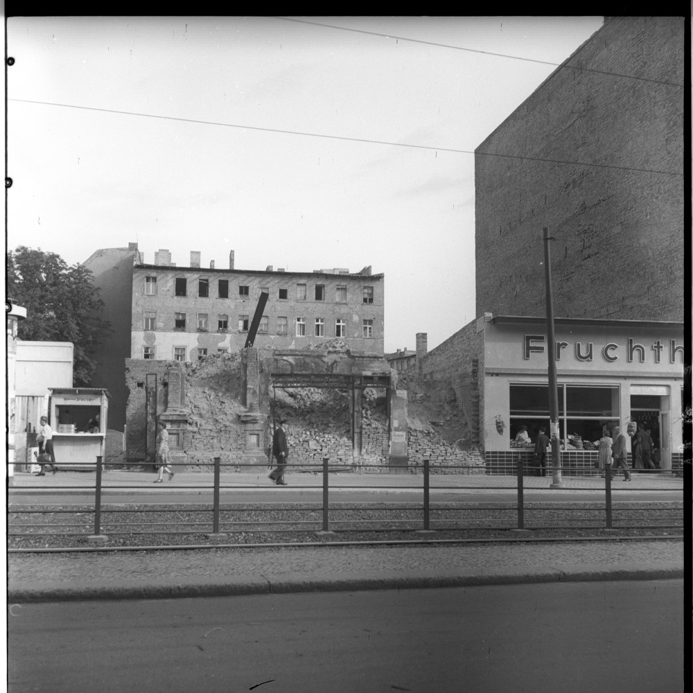 Negativ: Gelände, Hauptstraße 115, 1951 (Museen Tempelhof-Schöneberg/Herwarth Staudt CC BY-NC-SA)