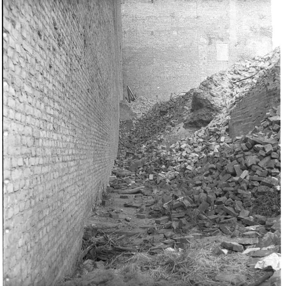 Negativ: Gelände, Langenscheidtstraße 8, 1951 (Museen Tempelhof-Schöneberg/Herwarth Staudt CC BY-NC-SA)