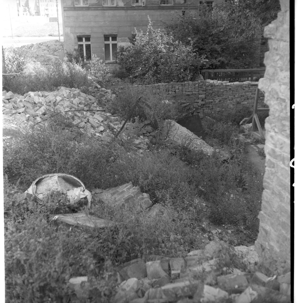 Negativ: Gelände, Luitpoldstraße 32, 1952 (Museen Tempelhof-Schöneberg/Herwarth Staudt CC BY-NC-SA)