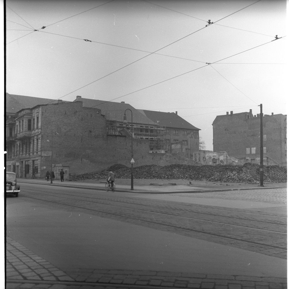 Negativ: Gelände, Pallasstraße 24 und 25, 1952 (Museen Tempelhof-Schöneberg/Herwarth Staudt CC BY-NC-SA)