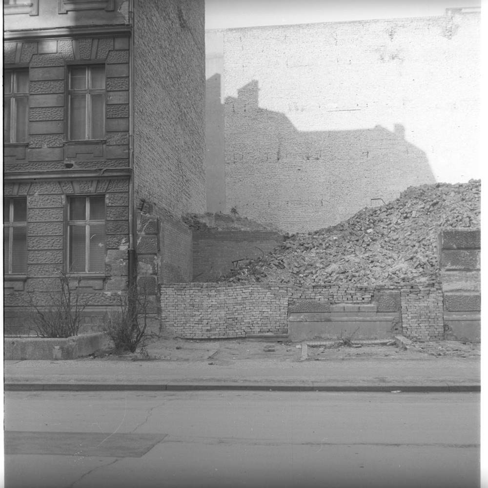 Negativ: Gelände, Schwäbische Straße 4, 1952 (Museen Tempelhof-Schöneberg/Herwarth Staudt CC BY-NC-SA)