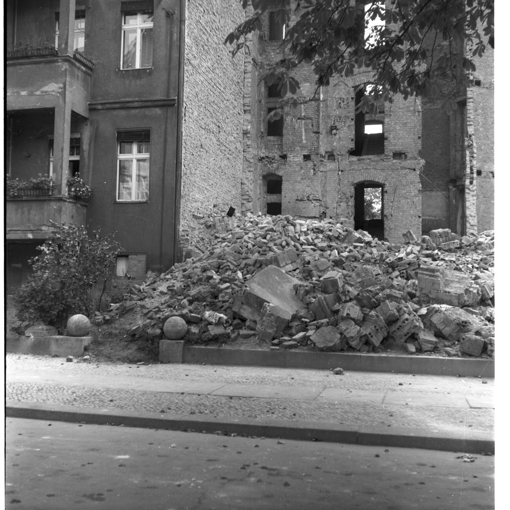 Negativ: Gelände, Stubenrauchstraße 38, 1952 (Museen Tempelhof-Schöneberg/Herwarth Staudt CC BY-NC-SA)