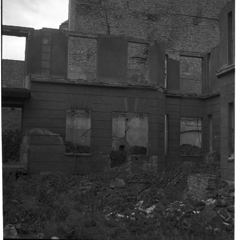 Negativ: Ruine, Cranachstraße 37, 1953 (Museen Tempelhof-Schöneberg/Herwarth Staudt CC BY-NC-SA)
