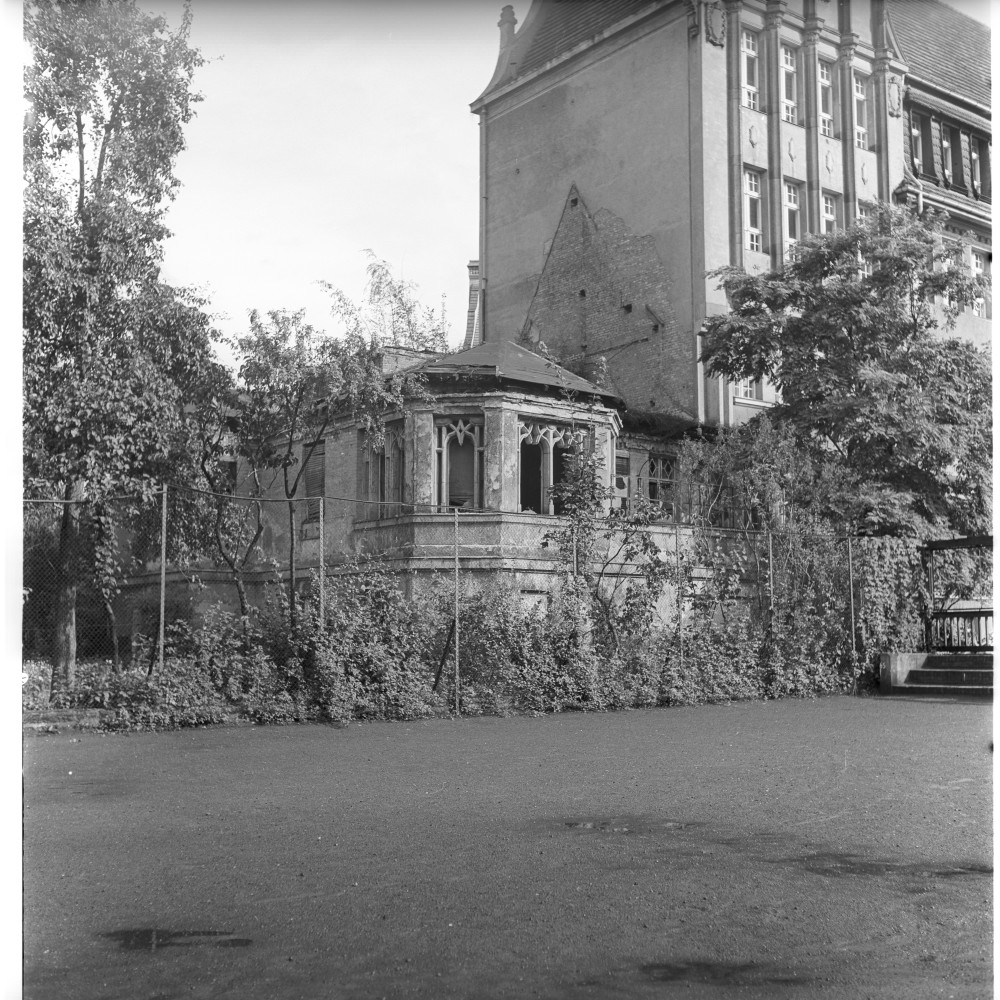 Negativ: Ruine, Goßlerstraße 13-15, 1957 (Museen Tempelhof-Schöneberg/Herwarth Staudt CC BY-NC-SA)