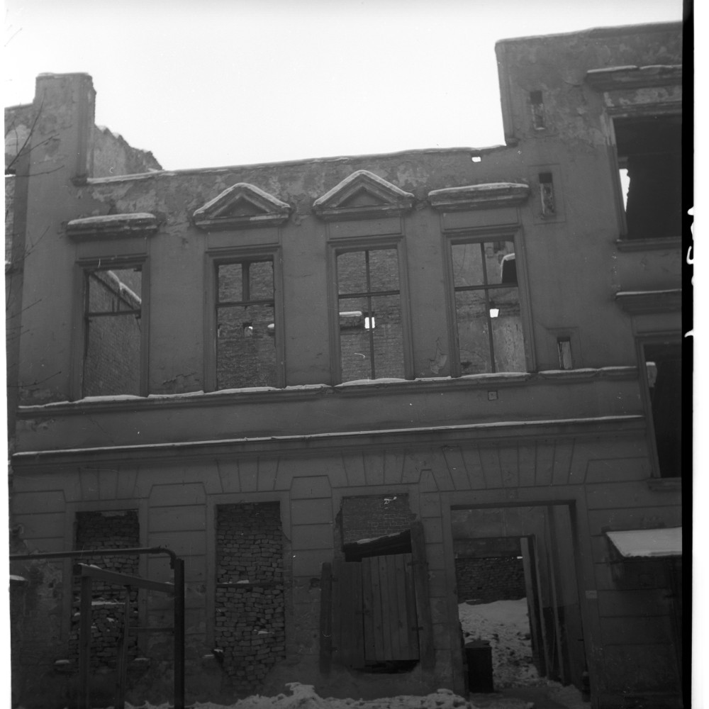 Negativ: Ruine, Goltzstraße 20, 1955 (Museen Tempelhof-Schöneberg/Herwarth Staudt CC BY-NC-SA)