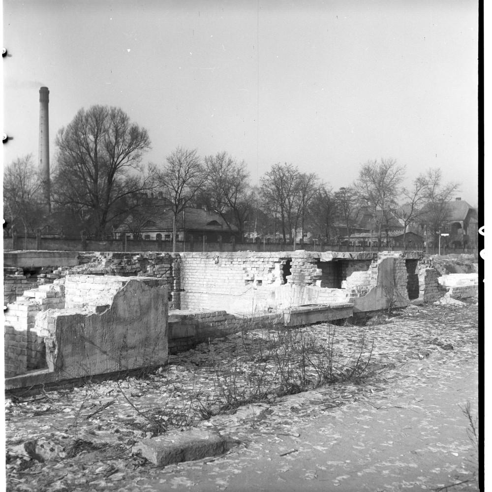Negativ: Ruine, Grazer Damm 221, 1954 (Museen Tempelhof-Schöneberg/Herwarth Staudt CC BY-NC-SA)