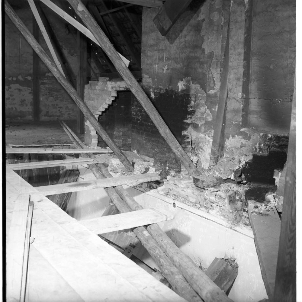 Negativ: Ruine, Grunewaldstraße 77, 1953 (Museen Tempelhof-Schöneberg/Herwarth Staudt CC BY-NC-SA)