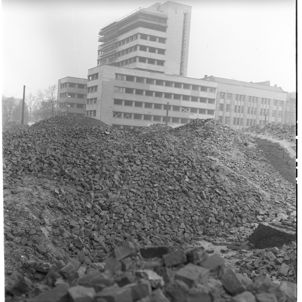 Negativ: Trümmer, Steinmetzstraße 36, 1953 (Museen Tempelhof-Schöneberg/Herwarth Staudt CC BY-NC-SA)