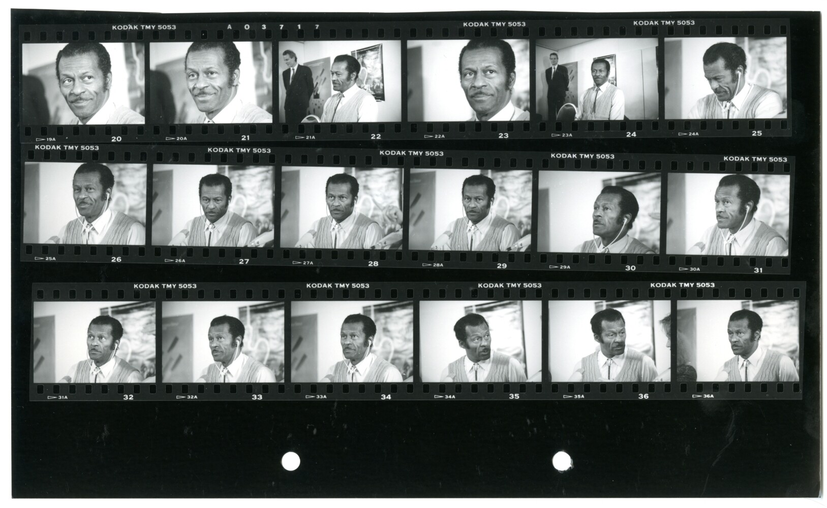 Chuck Berry 14.2.1988 II (Rita Maier / Schwules Museum Berlin RR-P)