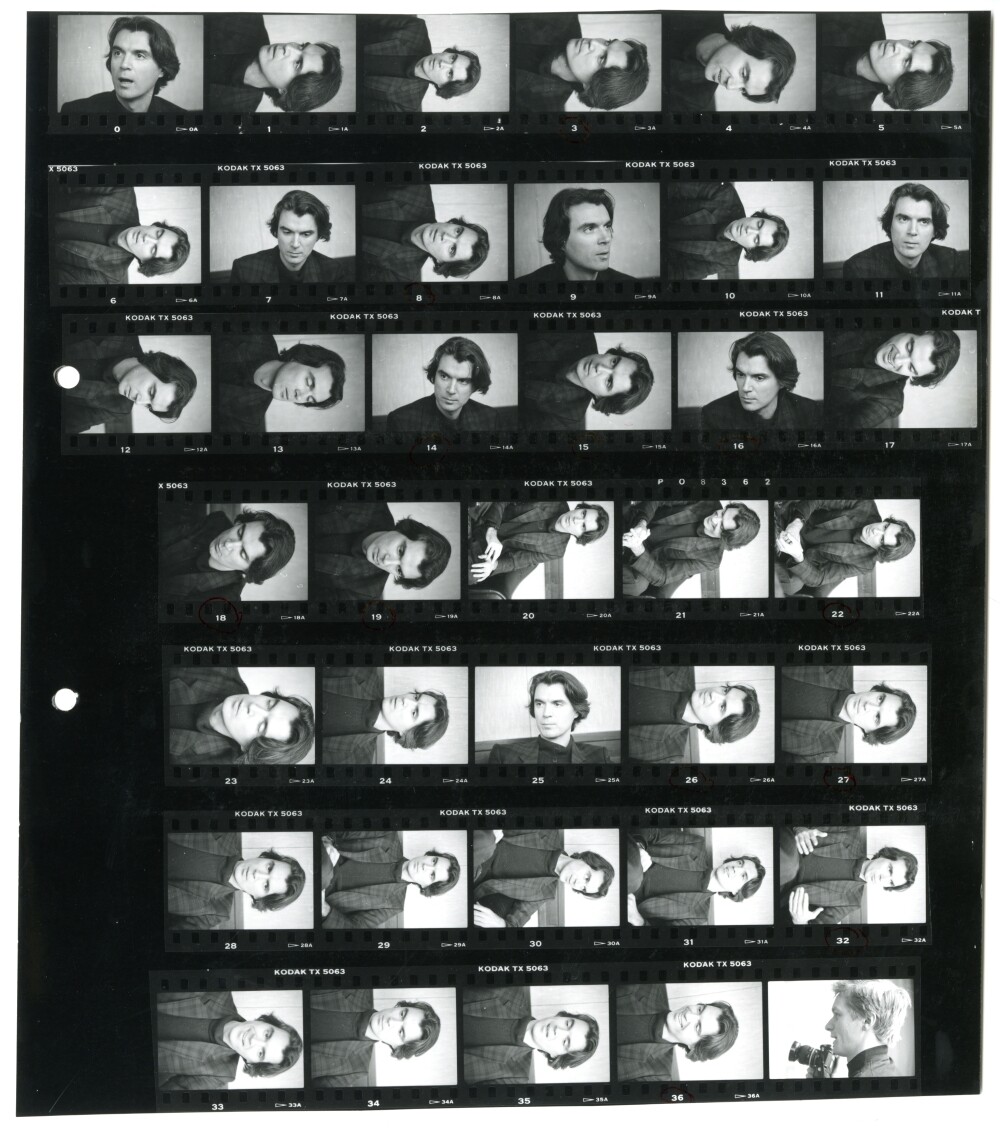 David Byrne 1.3.1986 I (Rita Maier / Schwules Museum Berlin RR-P)