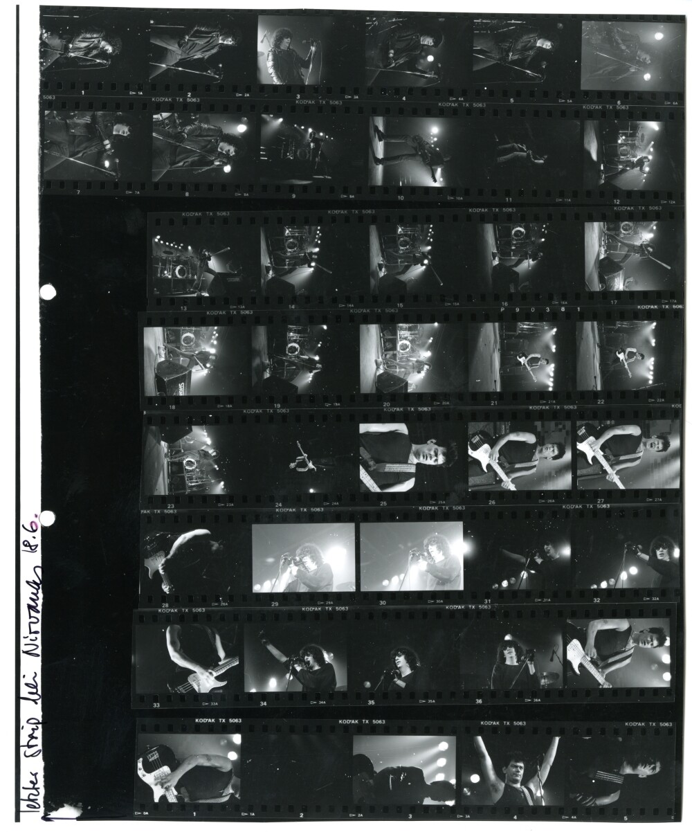 Ramones 02.07.1985 I (Rita Maier / Schwules Museum Berlin RR-P)