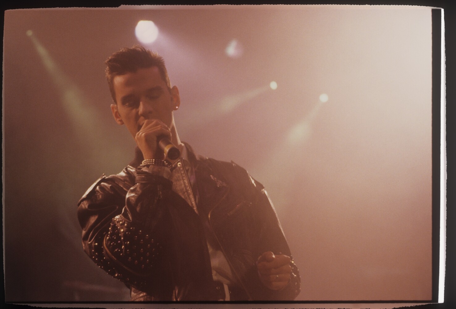 Depeche Mode 09.11.1987 I Dia 1 (Rita Maier / Schwules Museum Berlin RR-P)