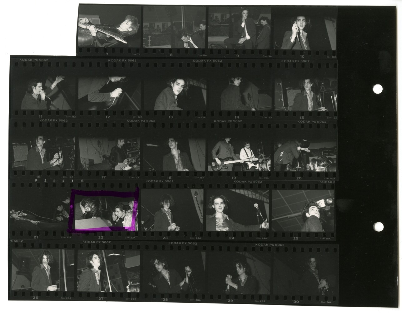 Nick Cave and the Bad Seeds 11.12.1986 I (Rita Maier / Schwules Museum Berlin RR-P)
