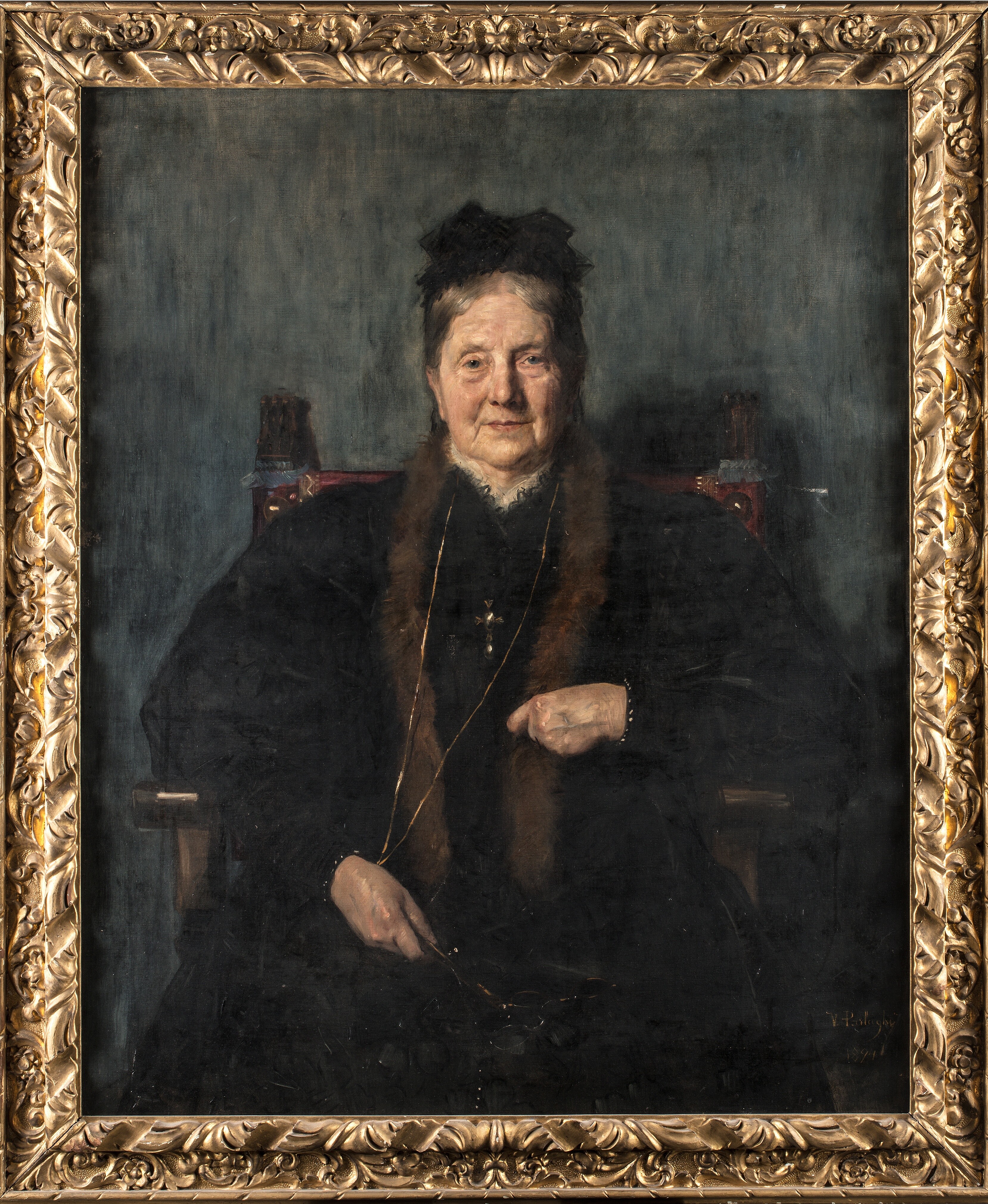 Parlaghy, Wilma von: Porträt Auguste Bötzow (Stiftung Stadtmuseum Berlin Public Domain Mark)