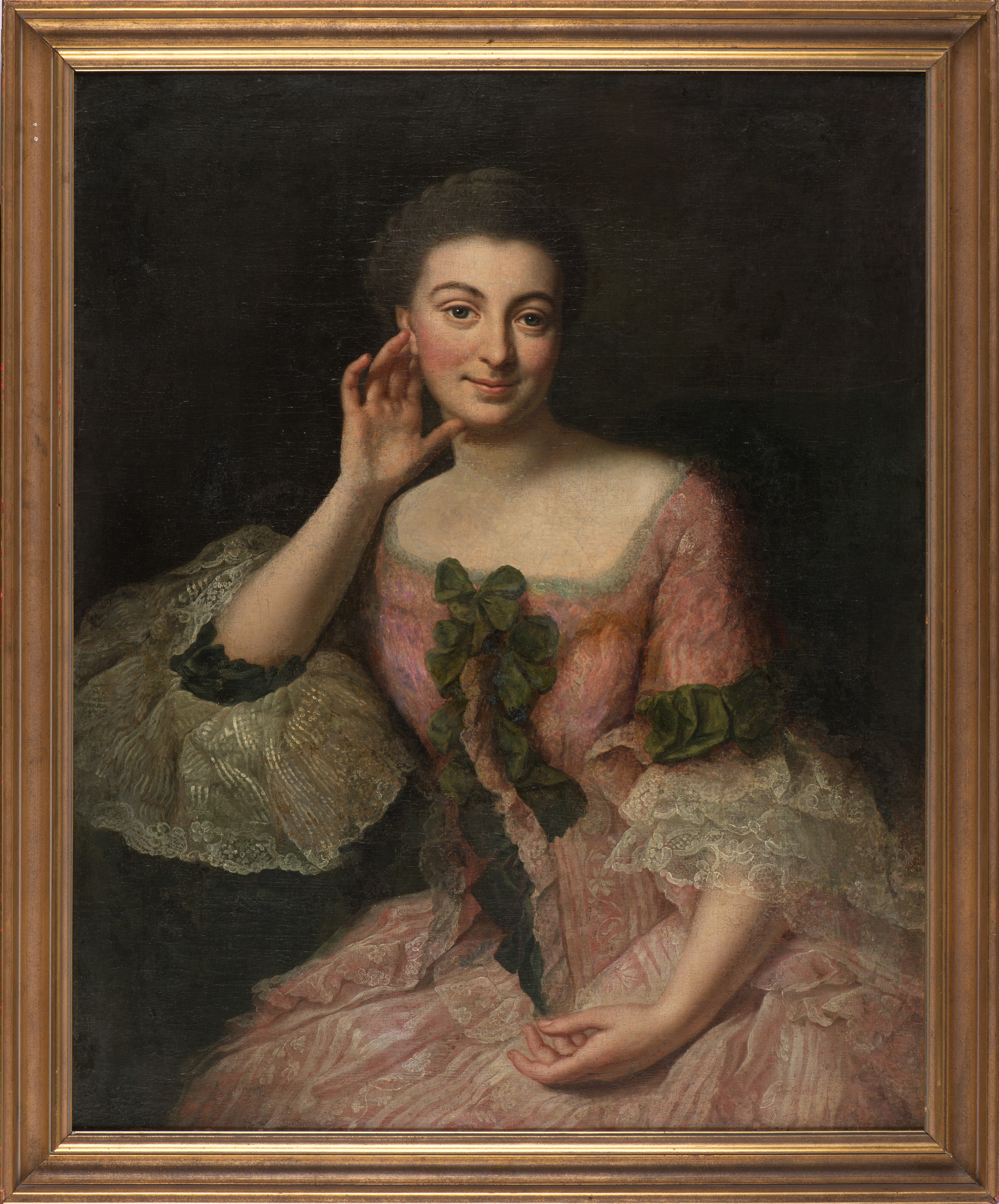 Lisiewska, Barbara Rosina: Porträt Charlotte Louisa von Rothenburg, geb. von Diest (Stiftung Stadtmuseum Berlin Public Domain Mark)