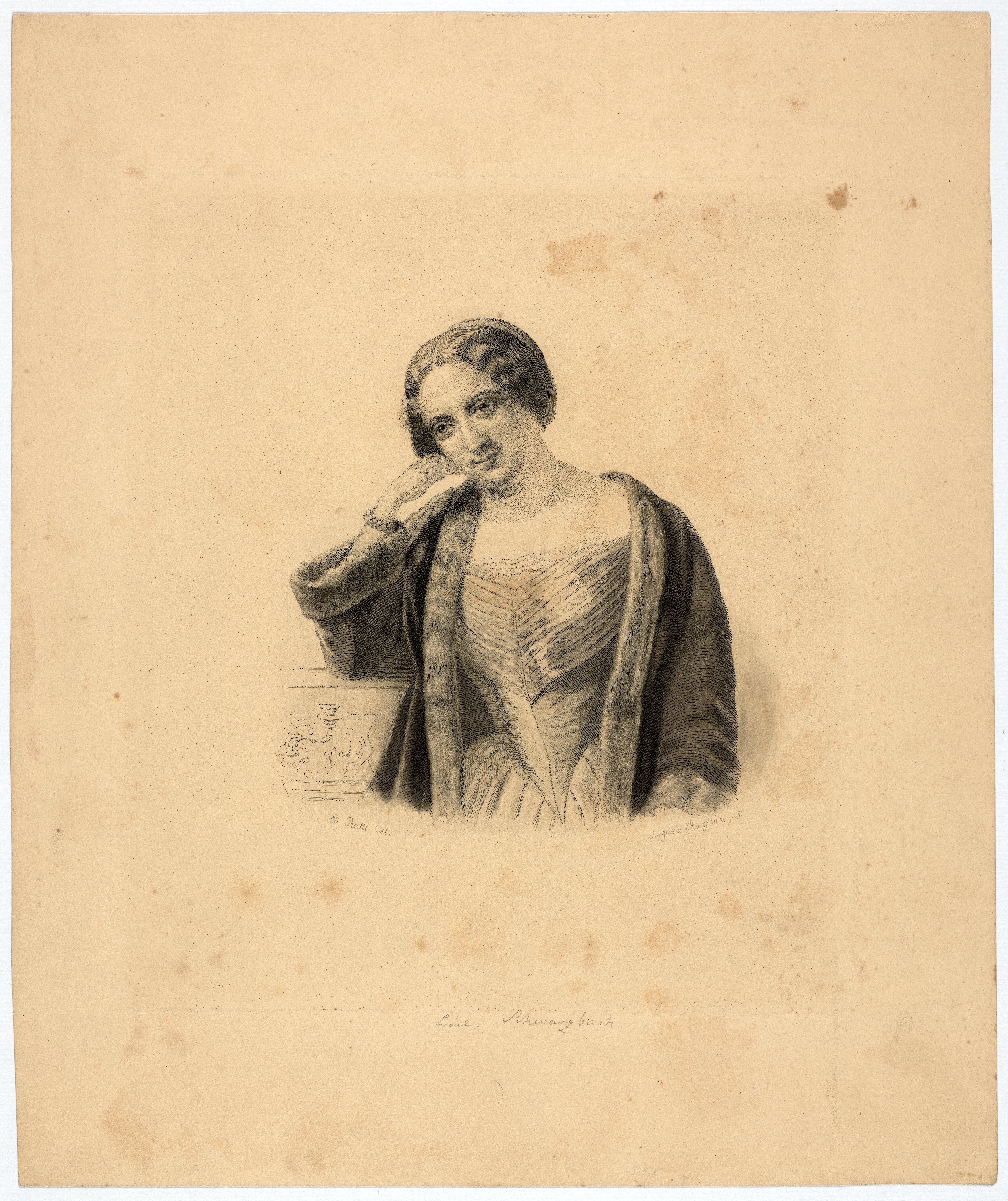 Hüssener, Auguste: Porträt Franziska Schwarzbach (Stiftung Stadtmuseum Berlin Public Domain Mark)