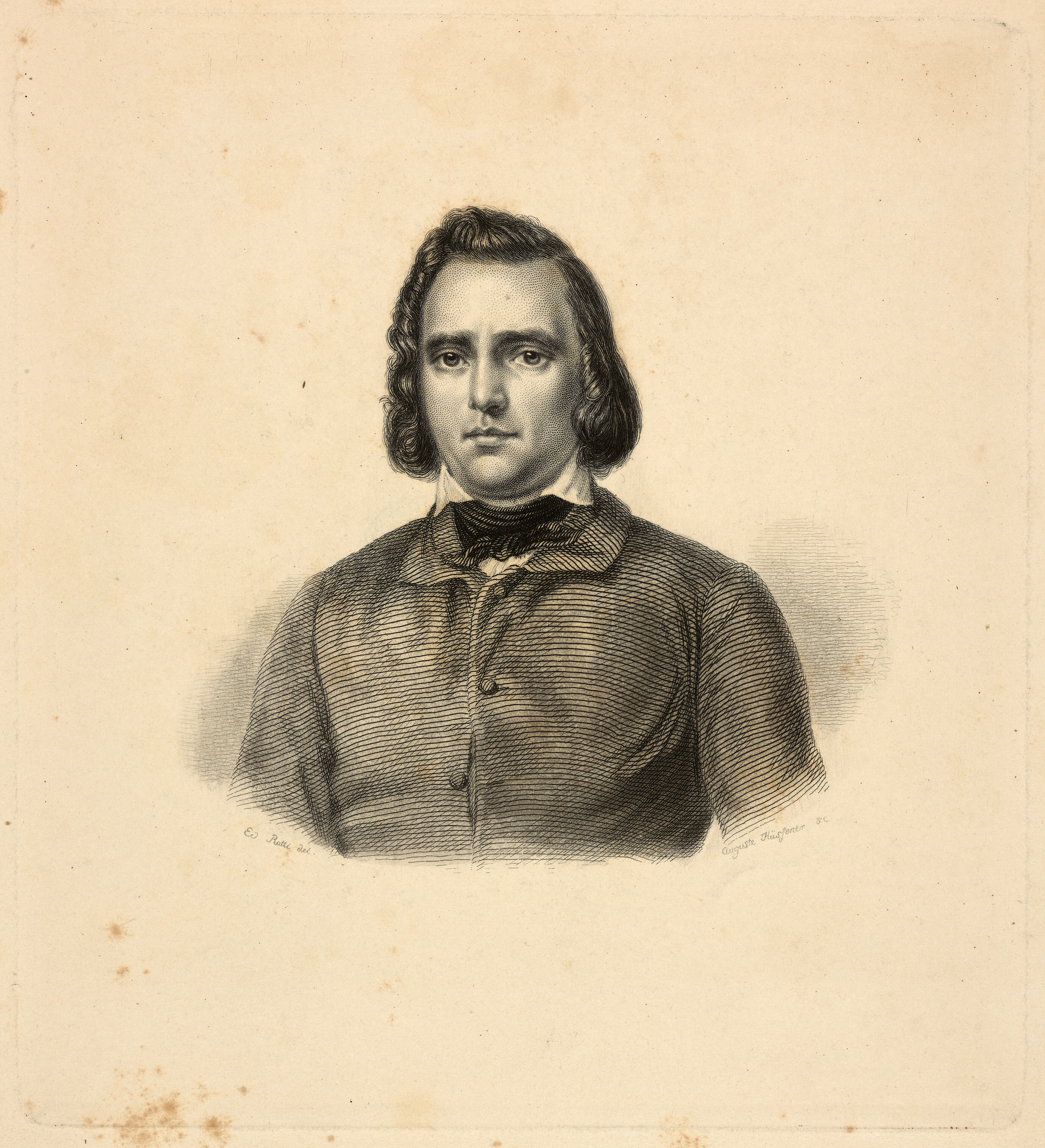 Hüssener, Auguste: Porträt Josef Wagner (Stiftung Stadtmuseum Berlin Public Domain Mark)