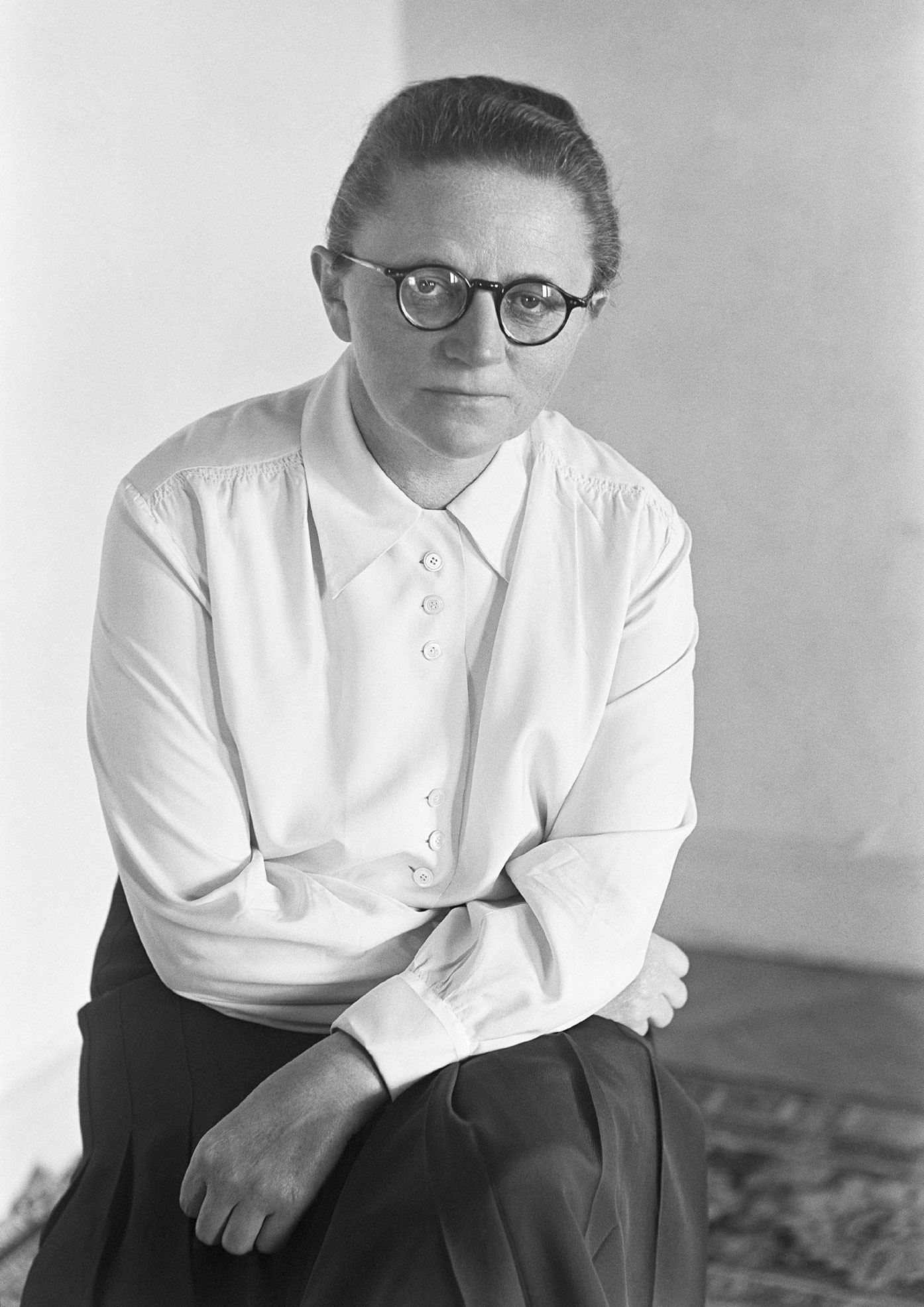 Porträtfotografie Frau Dr. Köhler (Gerda Schimpf Fotoarchiv CC BY)