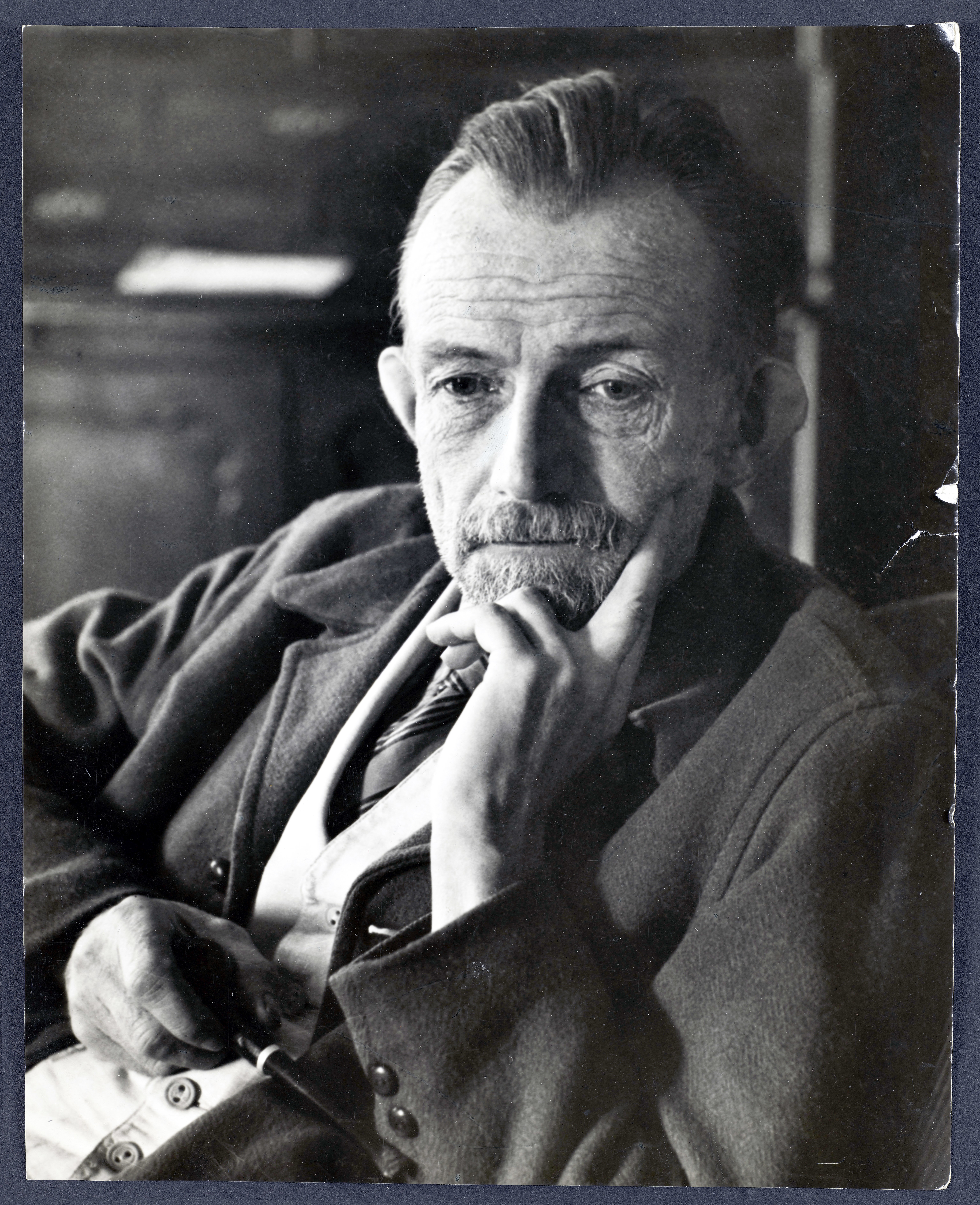 Porträtfotografie Hans Blüher (1888-1955) (Gerda Schimpf Fotoarchiv CC BY)
