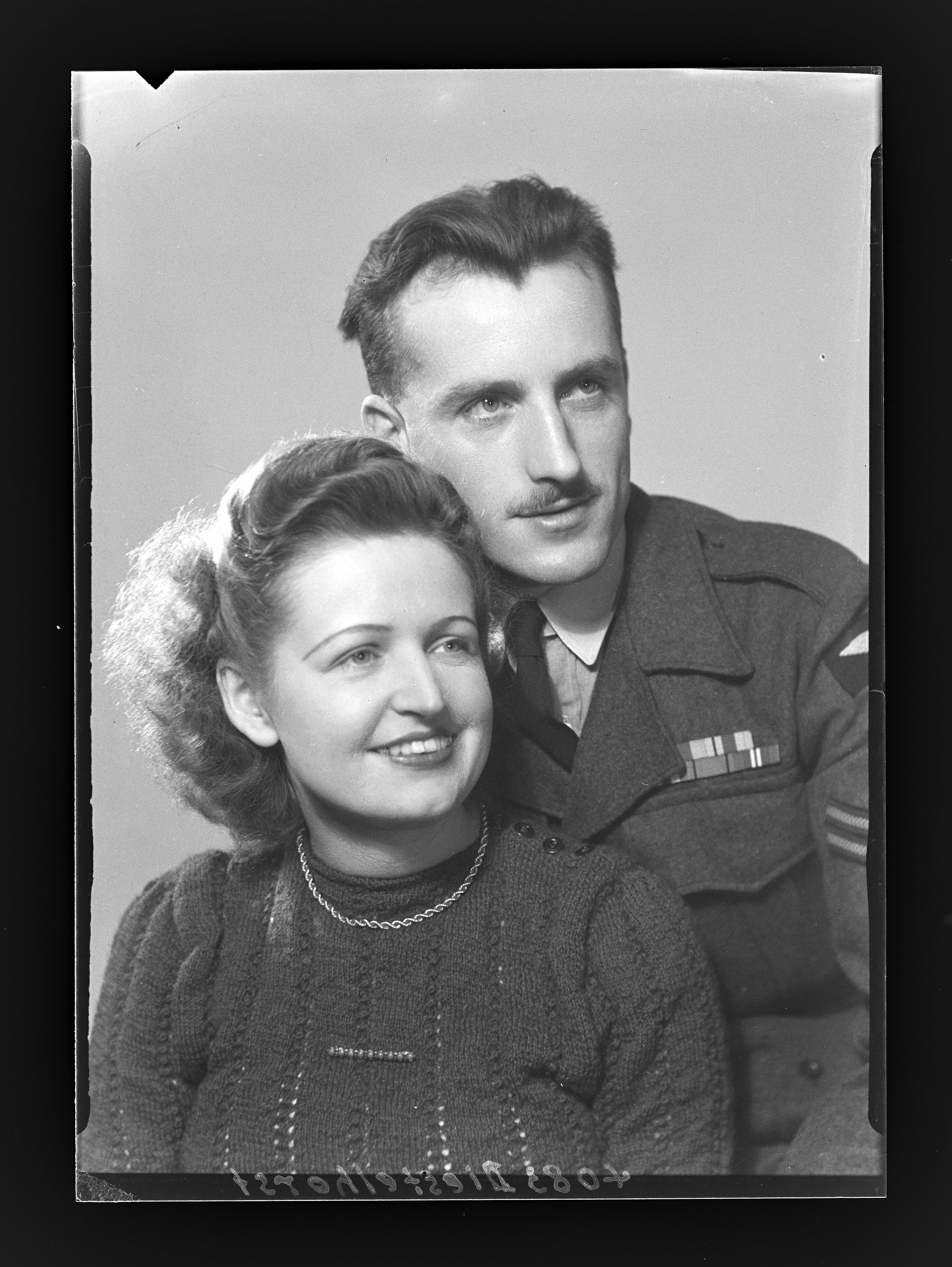 Alliiertenporträt Frau und Herr Distelhorst (1) (Gerda Schimpf Fotoarchiv CC BY)