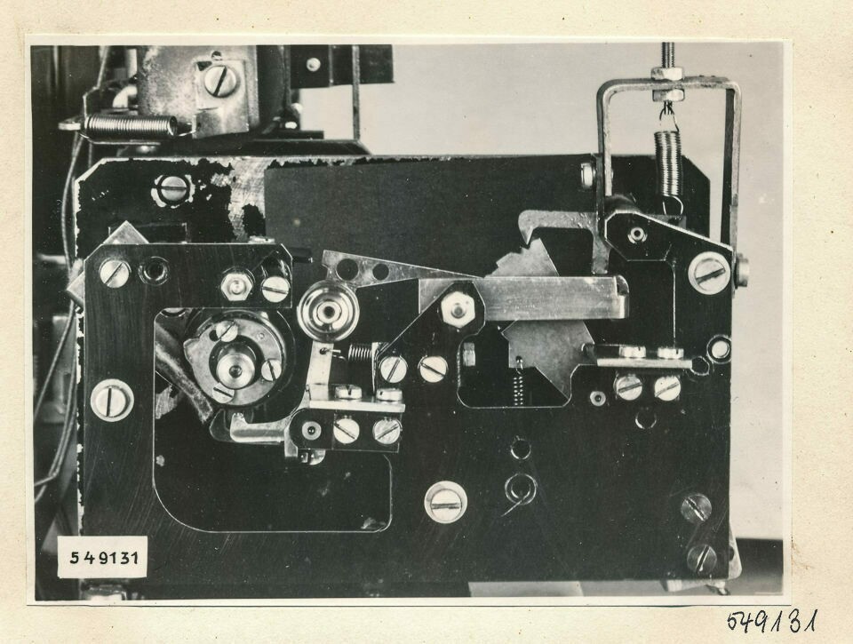 Wählhebel-Modell; Foto 1954 (www.industriesalon.de CC BY-SA)