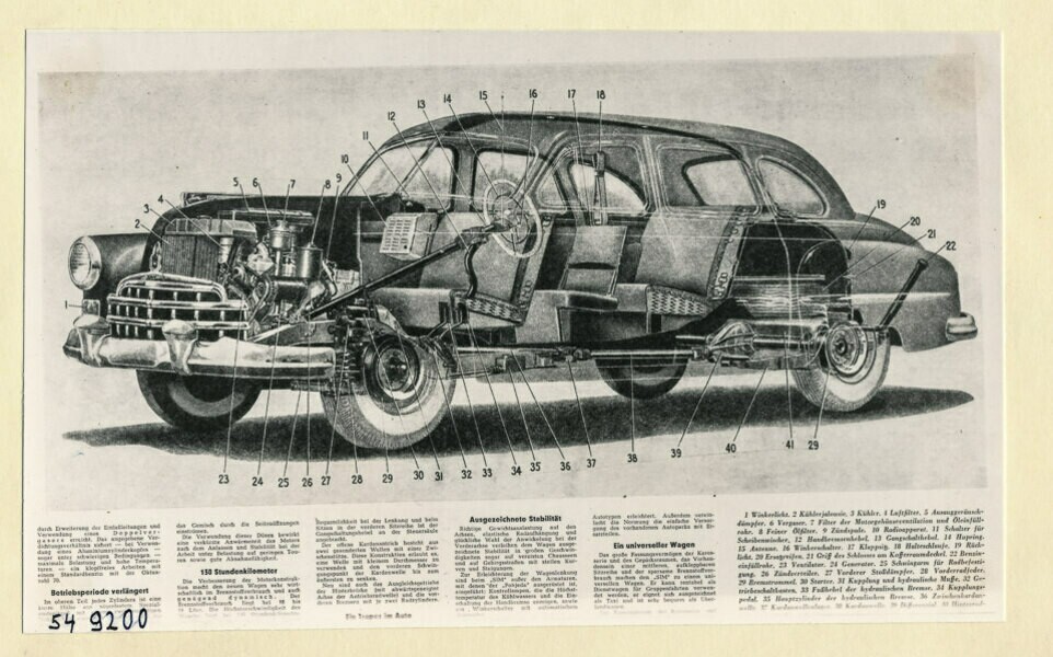 GAZ-12 ZIM; Foto 1954 (www.industriesalon.de CC BY-SA)