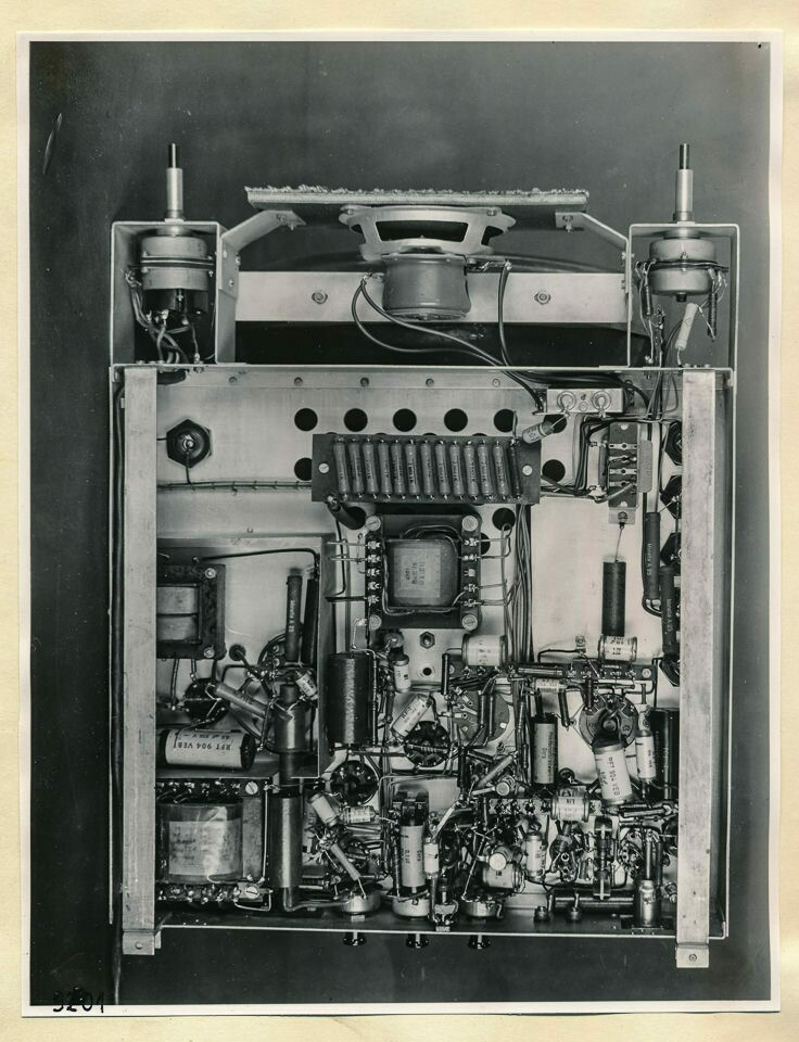 Block-Fernseh-Anlage, Einschub, Bild 1; Foto 1954 (www.industriesalon.de CC BY-SA)