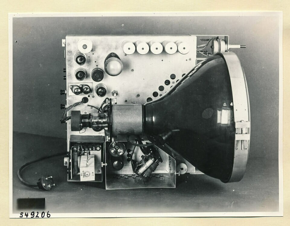 Block-Fernseh-Anlage, Einschub, Bild 6; Foto 1954 (www.industriesalon.de CC BY-SA)