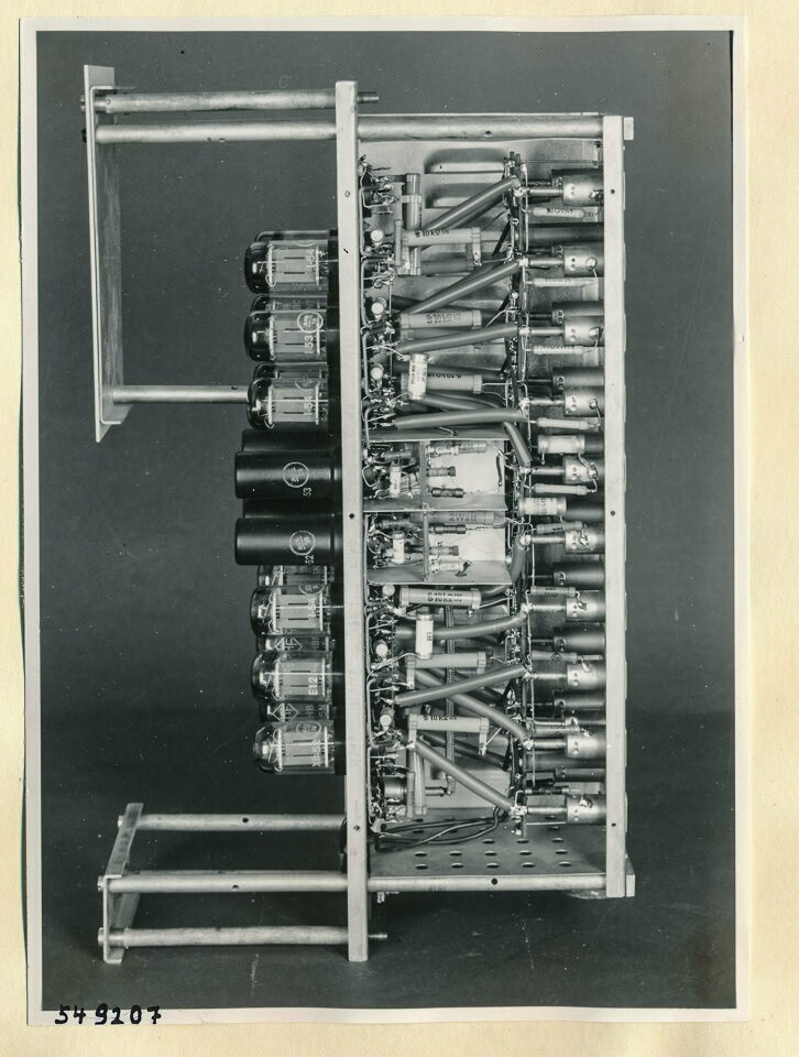 Block-Fernseh-Anlage, Einschub, Bild 7; Foto 1954 (www.industriesalon.de CC BY-SA)
