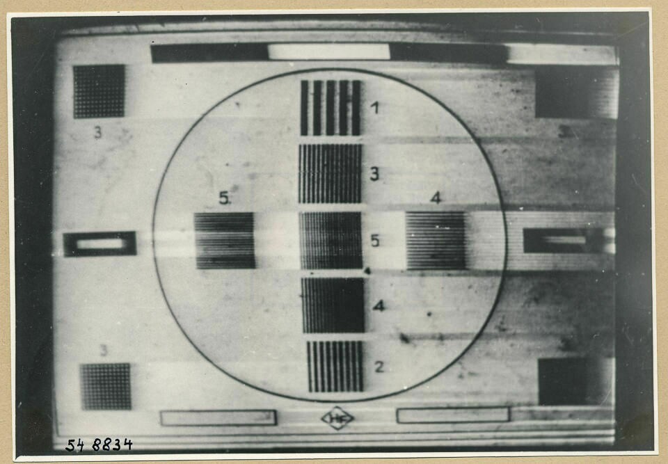 Testbild 16a; Foto 1954 (www.industriesalon.de CC BY-SA)