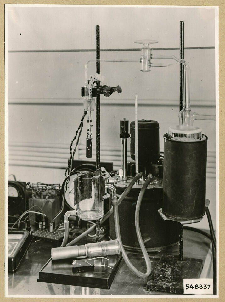 Wärmeabstrahlungsmessgerät, Teilansicht; Foto 1954 (www.industriesalon.de CC BY-SA)