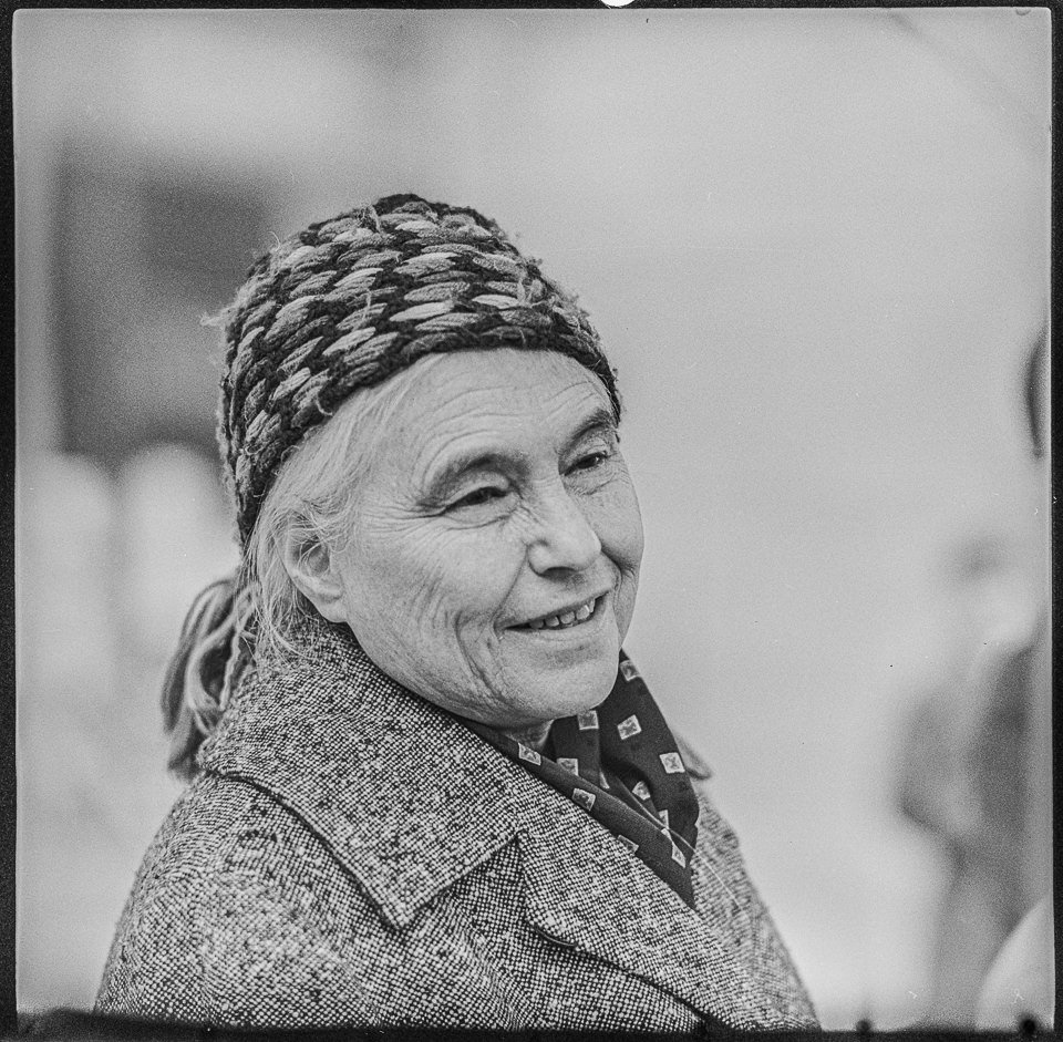 Portrait der Schriftstellerin Anna Seghers, 1964. SW-Foto © Kurt Schwarz. (Kurt Schwarz CC BY-NC-SA)