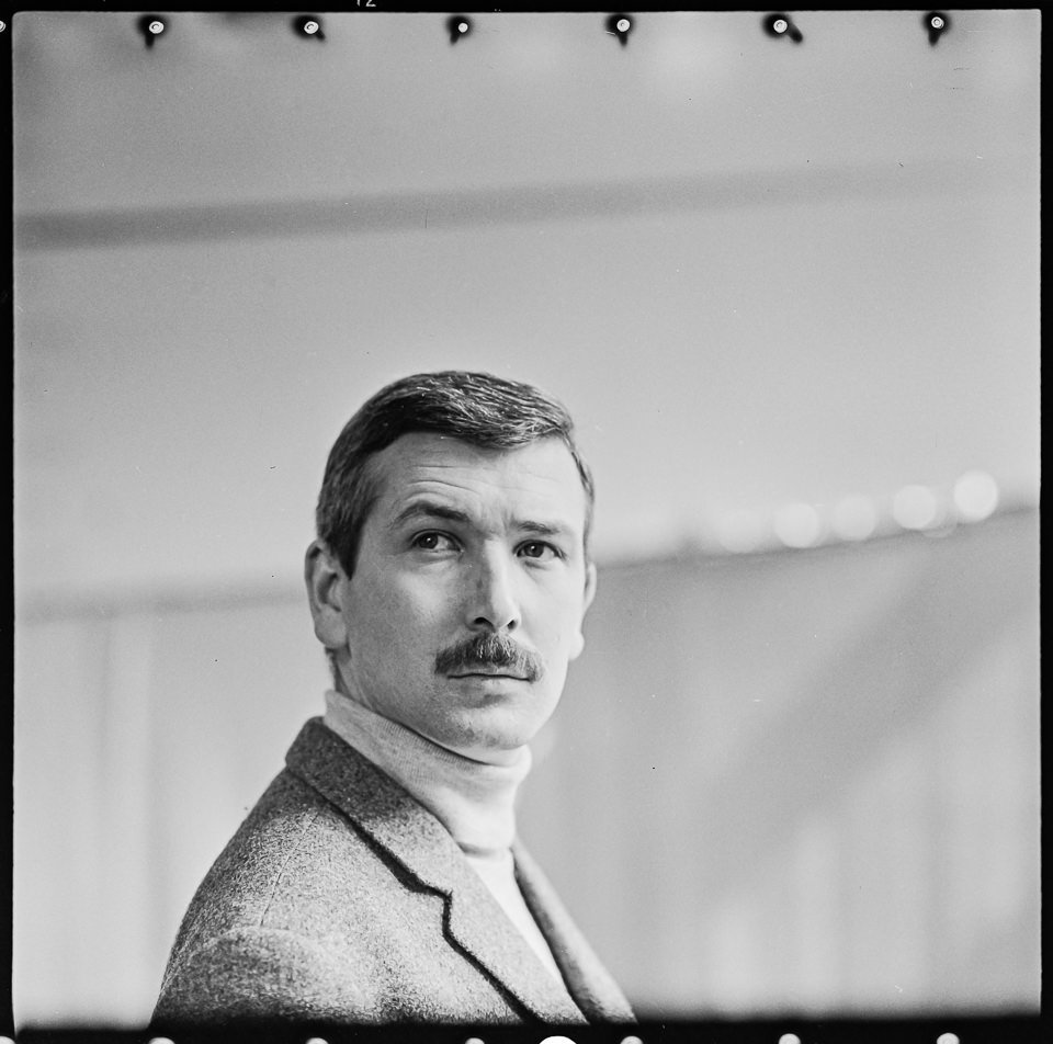 Portrait des Schauspielers Dieter Knaup, April 1965. SW-Foto © Kurt Schwarz. (Kurt Schwarz CC BY-NC-SA)