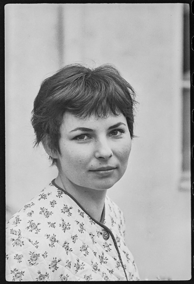 Portrait der Schauspielerin Anne Lässig, 1965. SW-Foto © Kurt Schwarz. (Kurt Schwarz CC BY-NC-SA)