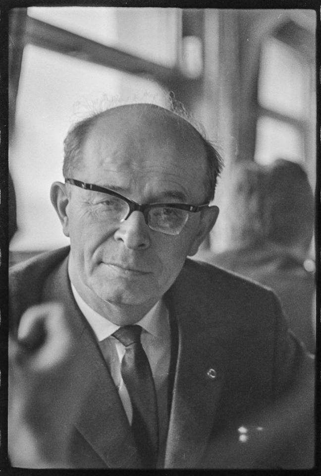 Sed-Kulturfunktionär Alexander Abusch, 1965. SW-Foto © Kurt Schwarz. (Kurt Schwarz CC BY-NC-SA)