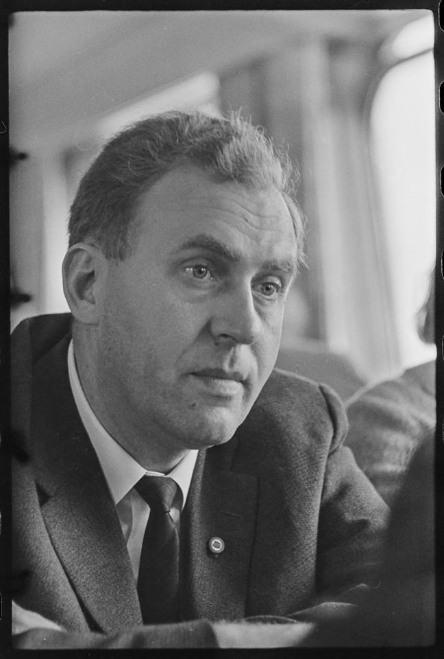 SED-Politiker Konrad Naumann, 1965. SW-Foto © Kurt Schwarz. (Kurt Schwarz CC BY-NC-SA)