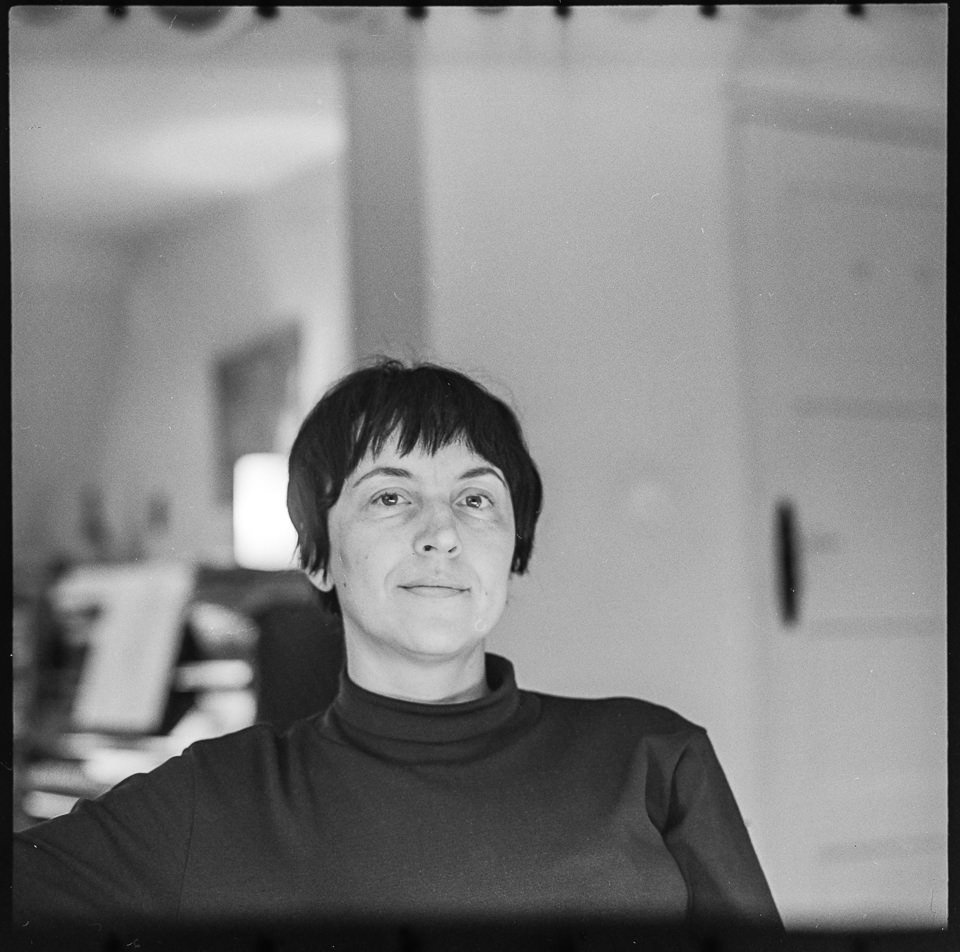 Die Komponistin Ruth Zechlin, 1967. SW-Foto © Kurt Schwarz. (Kurt Schwarz CC BY-NC-SA)