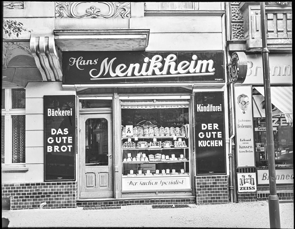 Bäckerei Hans Menikheim, Bild 1, (Sammlung Grumm CC BY-NC-SA)