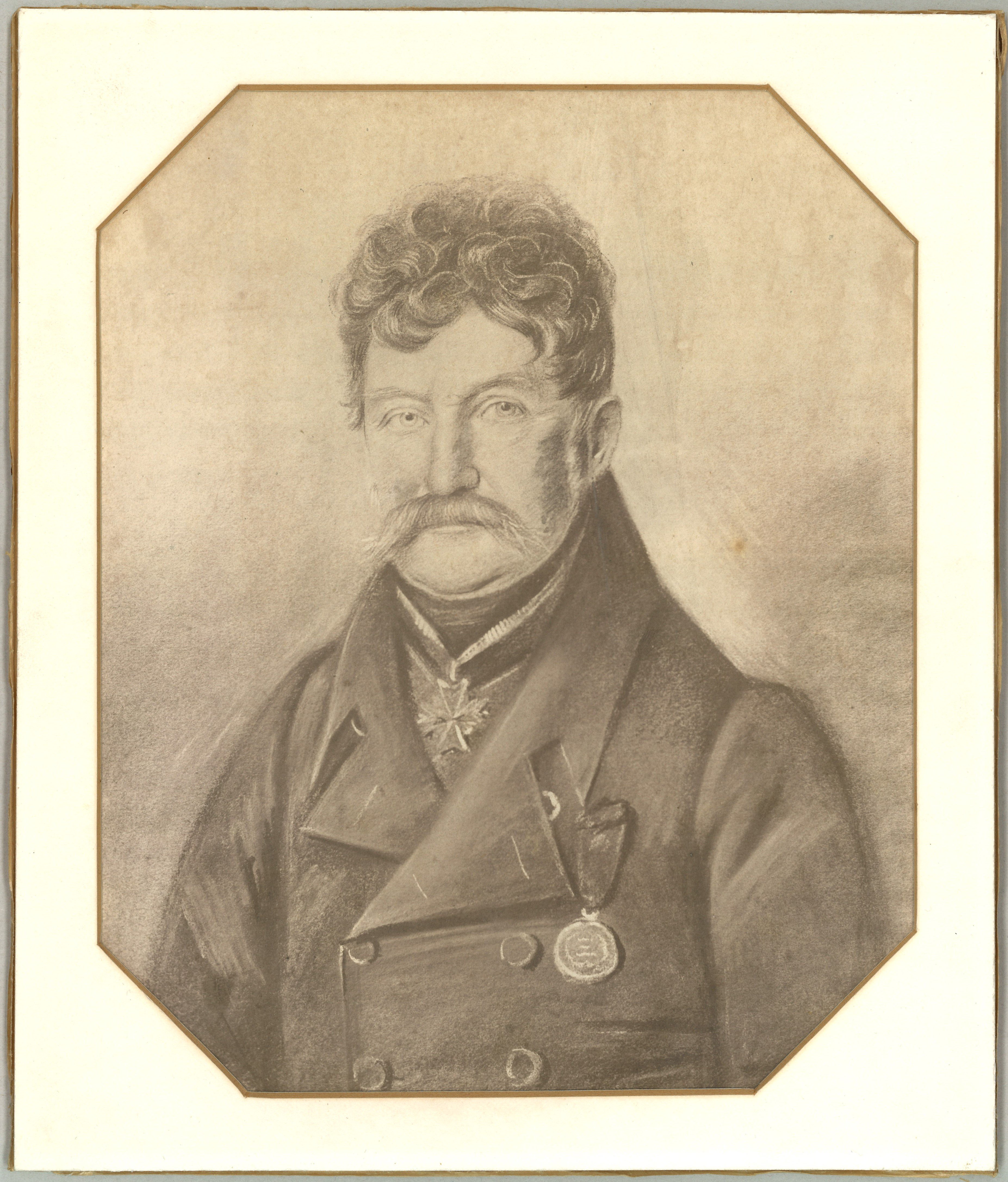Gebhard, Carl Gottlob (1776-1861), Major a.D., Postmeister in Neuruppin (Landesgeschichtliche Vereinigung für die Mark Brandenburg e.V., Archiv CC BY)