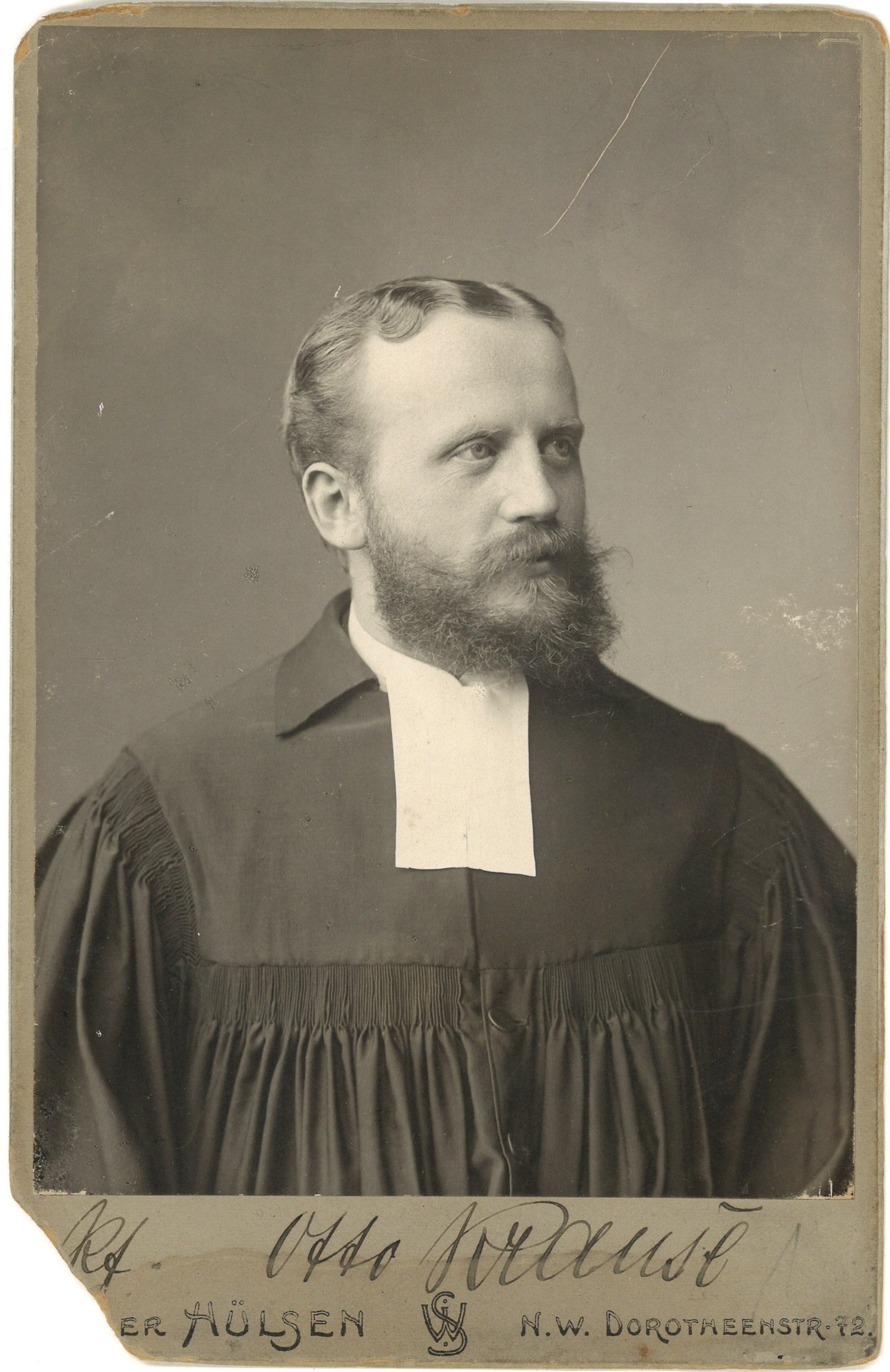 Krause, Otto (1864–1912), evang. Pfarrer in Berlin (Landesgeschichtliche Vereinigung für die Mark Brandenburg e.V., Archiv CC BY)