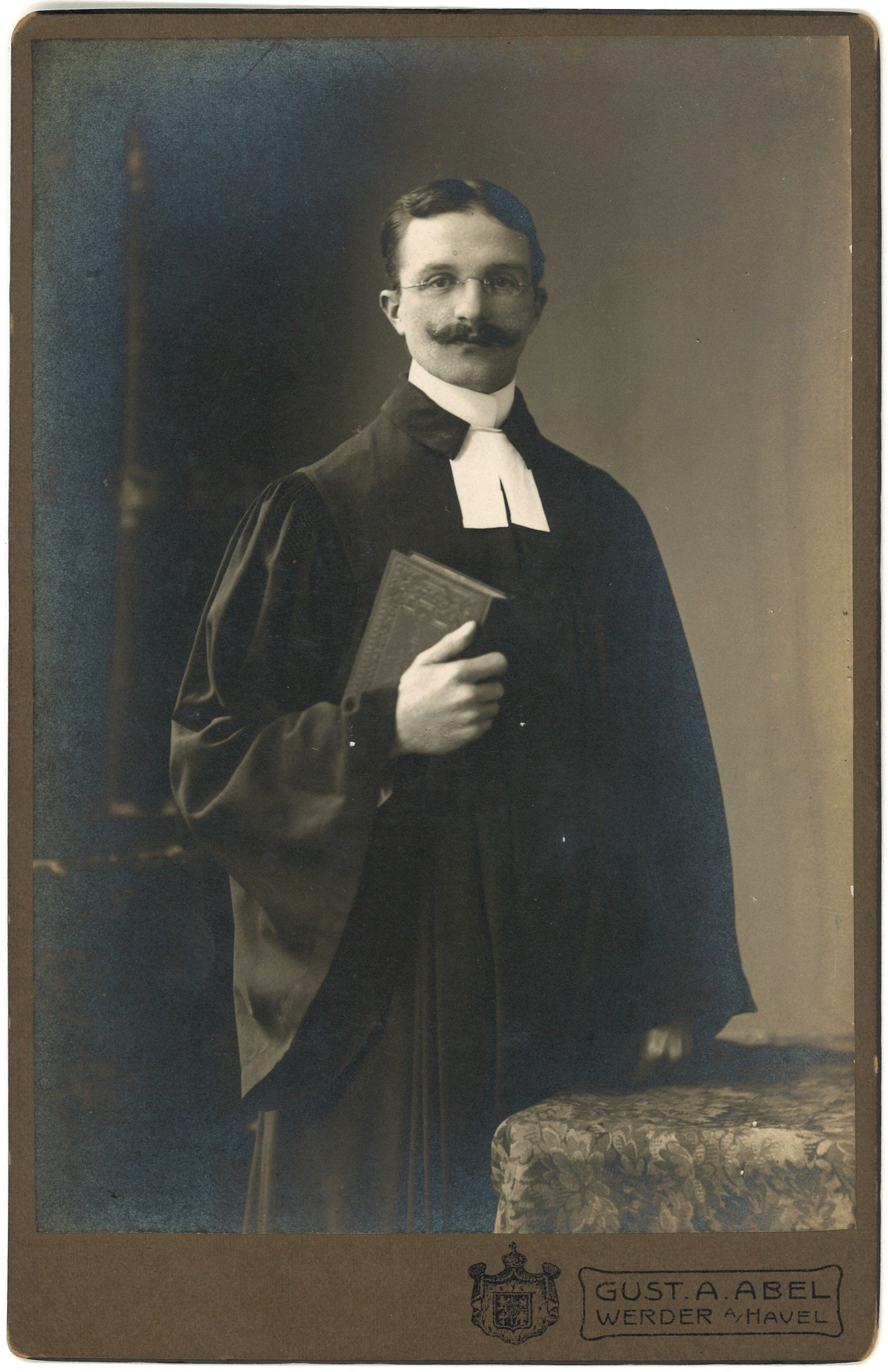 Fischer, Otto (1883-1916), Diakon in Werder/Havel (Landesgeschichtliche Vereinigung für die Mark Brandenburg e.V., Archiv CC BY)