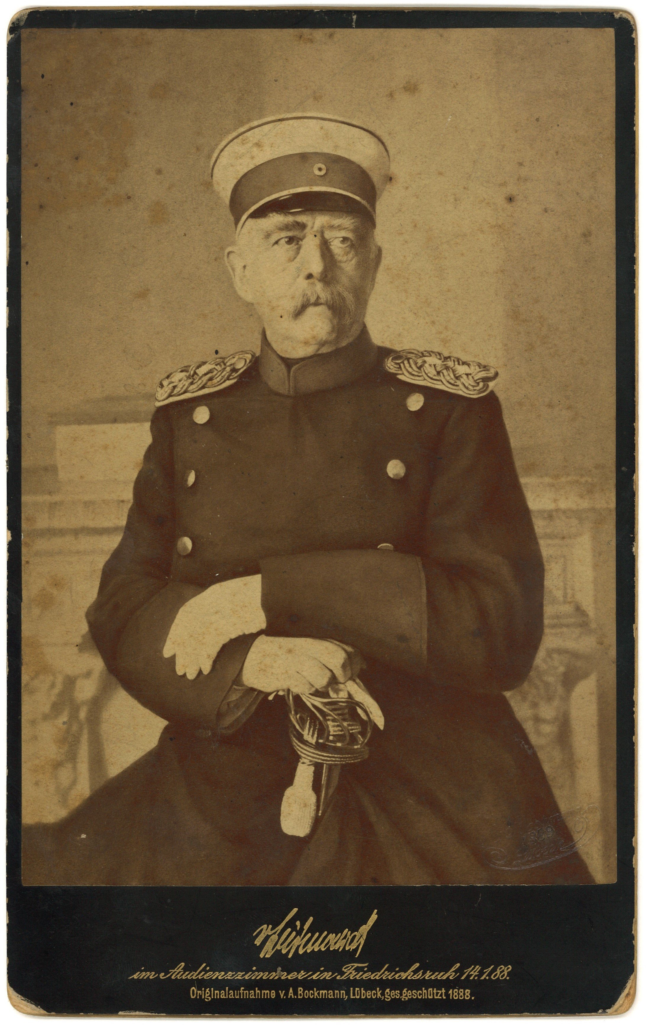 Bismark, Otto Fürst von (1815-1898), Reichskanzler (Landesgeschichtliche Vereinigung für die Mark Brandenburg e.V., Archiv CC BY)