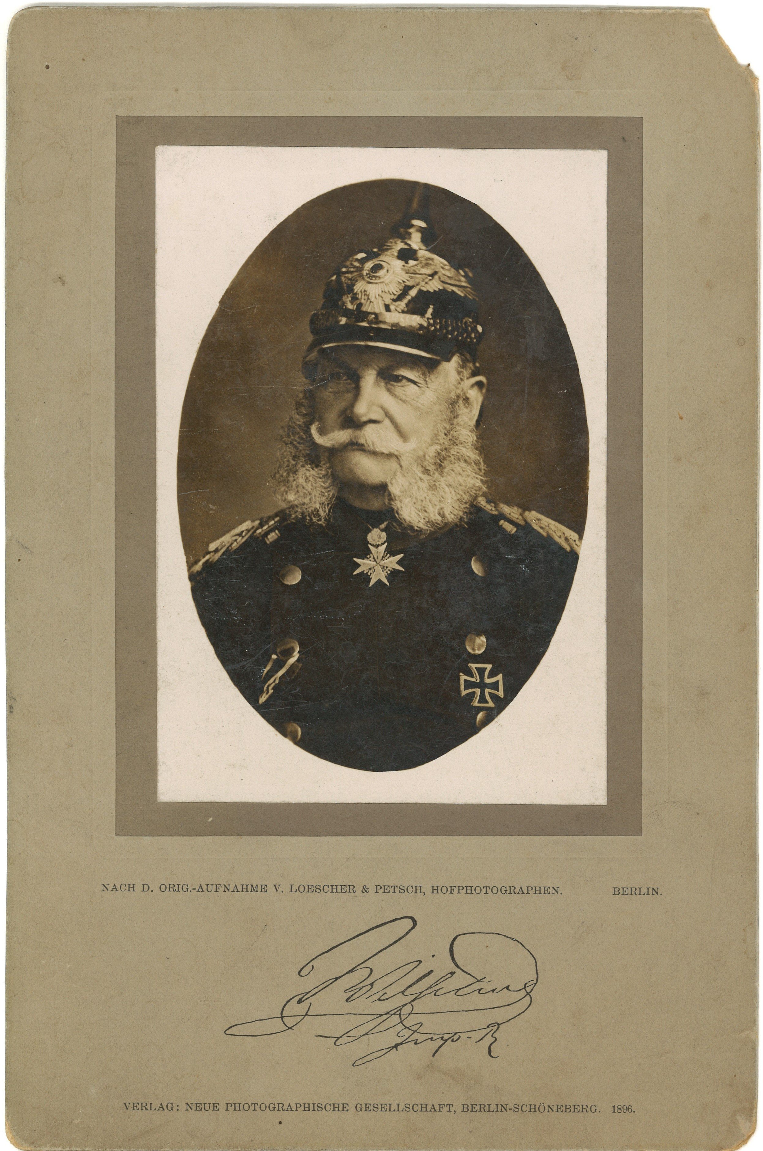 Wilhelm I., Deutscher Kaiser, König von Preußen (1797-1888) (Landesgeschichtliche Vereinigung für die Mark Brandenburg e.V., Archiv CC BY)