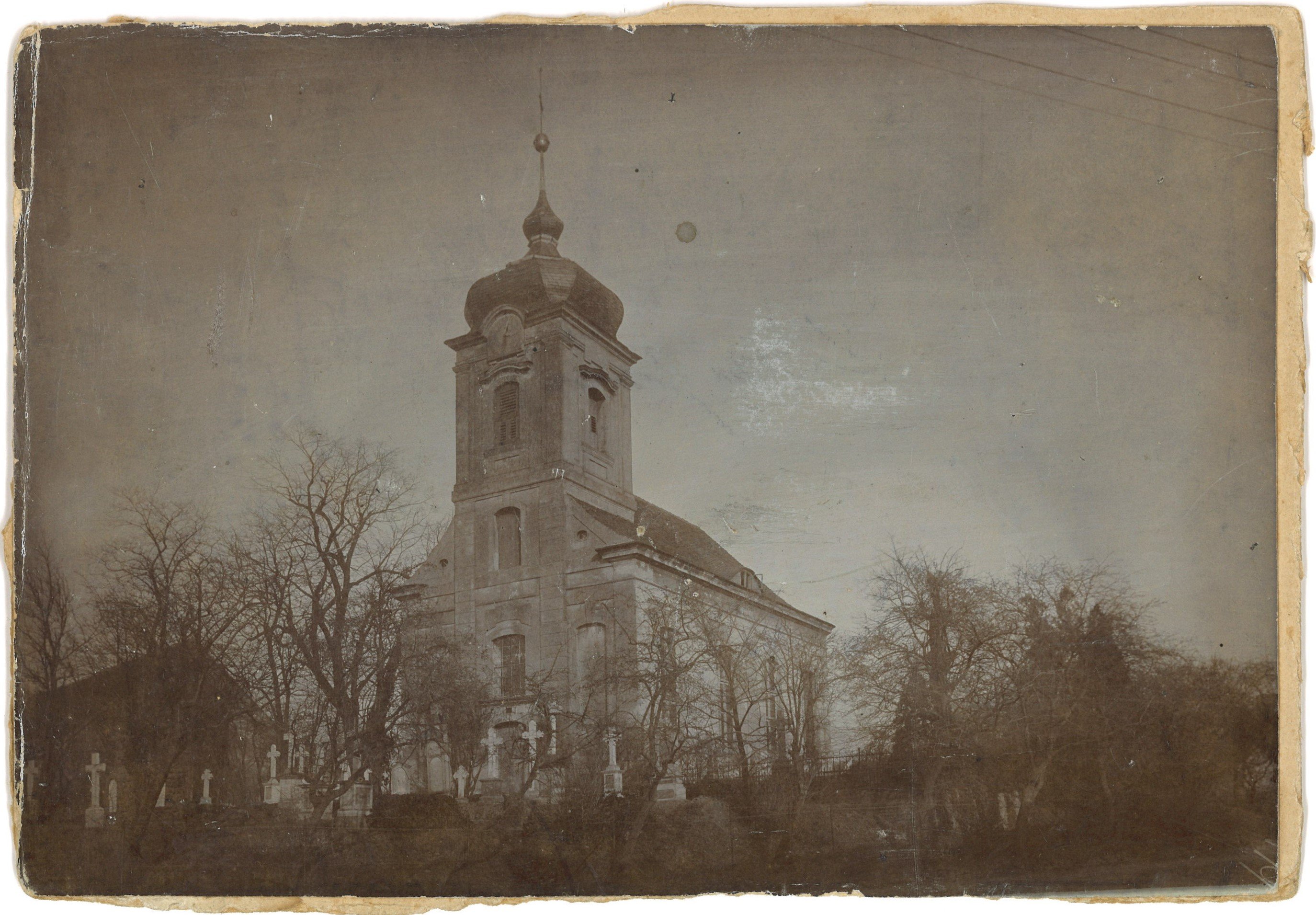 Päwesin (Kr. Westhavelland): Dorfkirche von Südwesten (Landesgeschichtliche Vereinigung für die Mark Brandenburg e.V., Archiv CC BY)