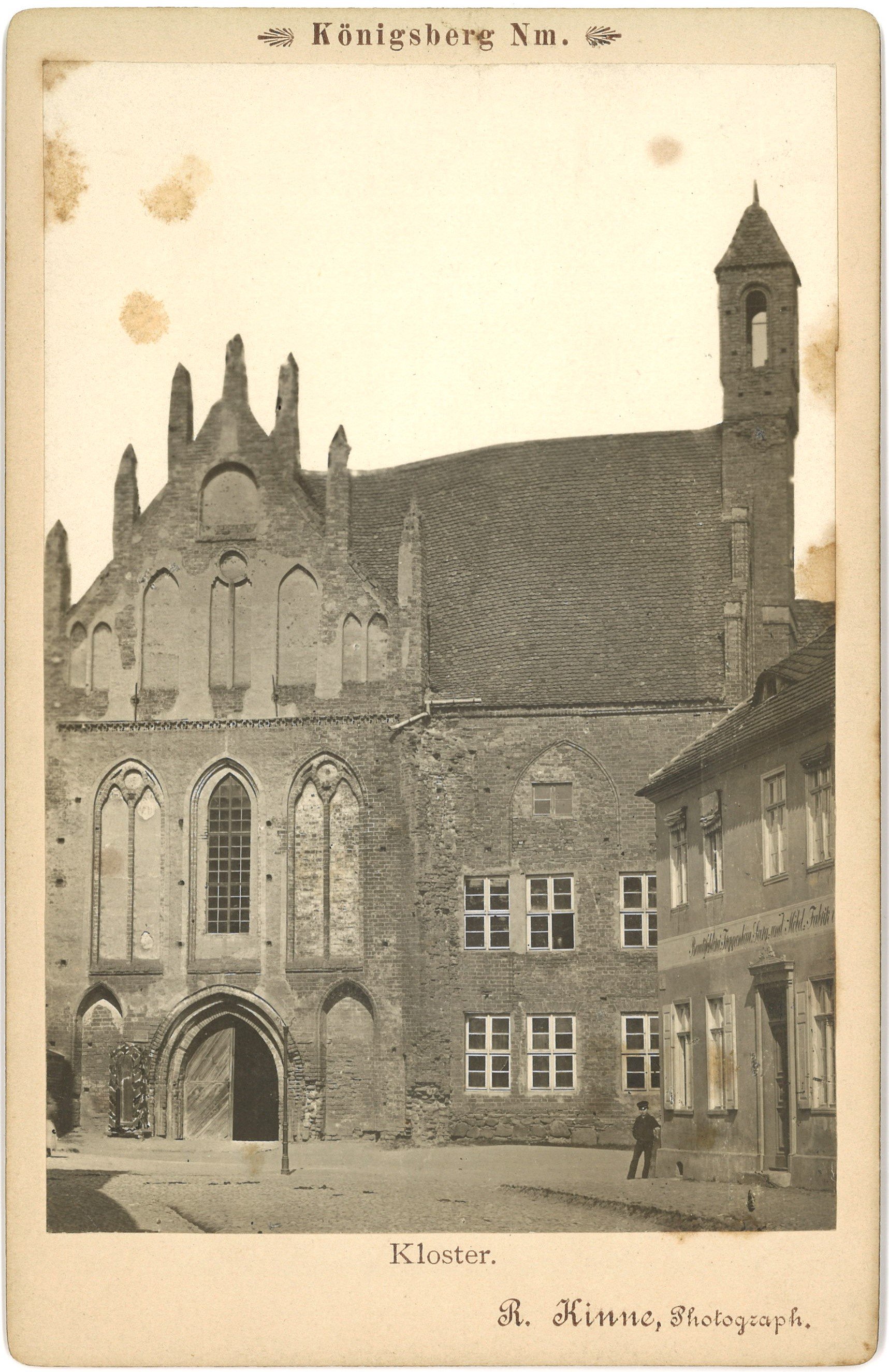 Königsberg/Neumark [Chojna]: Kloster von Westen (Landesgeschichtliche Vereinigung für die Mark Brandenburg e.V., Archiv CC BY)