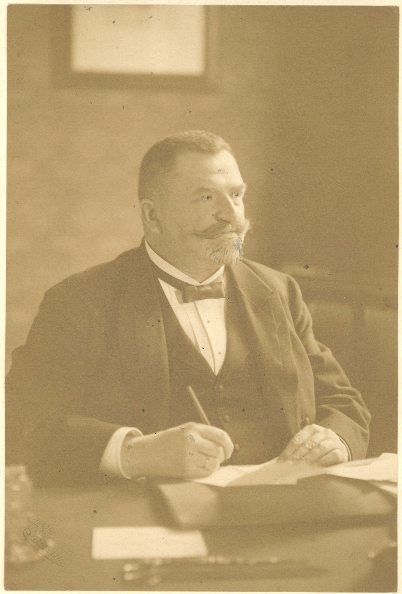 Stubenrauch, Ernst (von) (1853-1909), Landrat, Polizeipräsident (Landesgeschichtliche Vereinigung für die Mark Brandenburg e.V., Archiv CC BY)